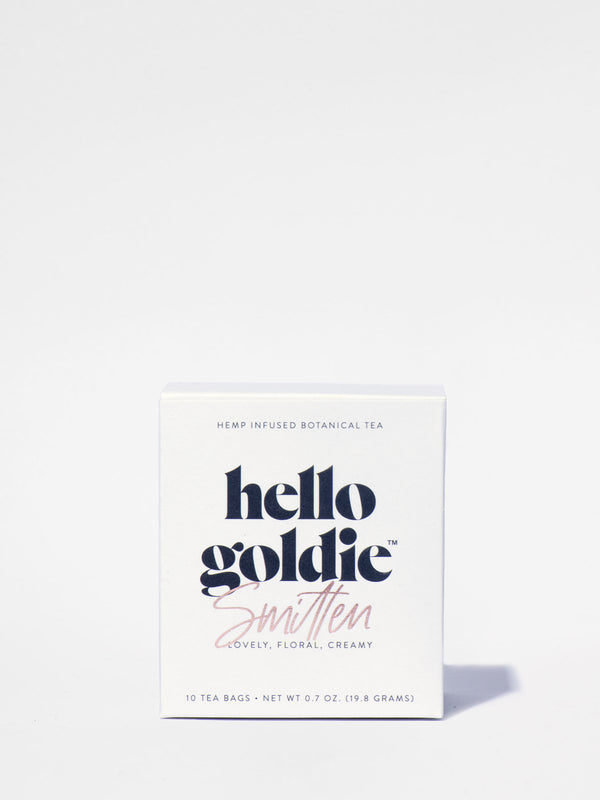 Hello Goldie Smitten Tea Box Front