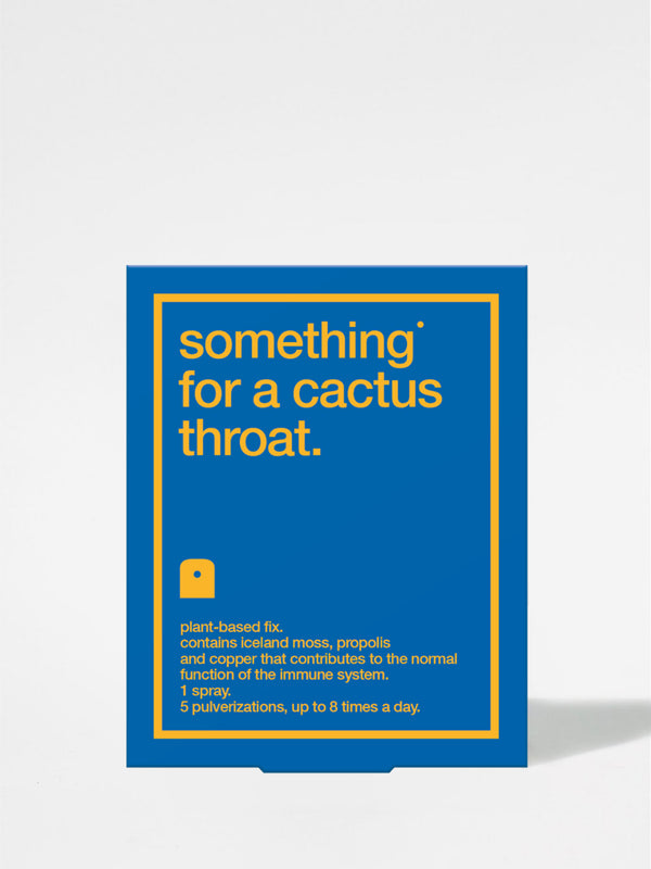 Something for a Cactus Throat
