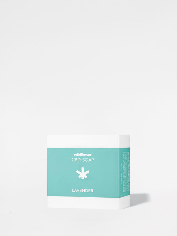 Wildflower Lavender Soap in packaging